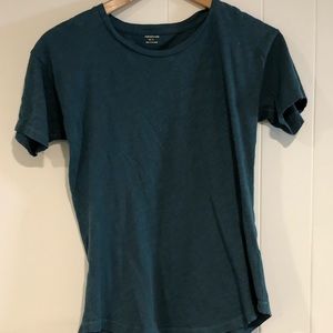 Classic Madewell Teal T-shirt! Perfect Condition